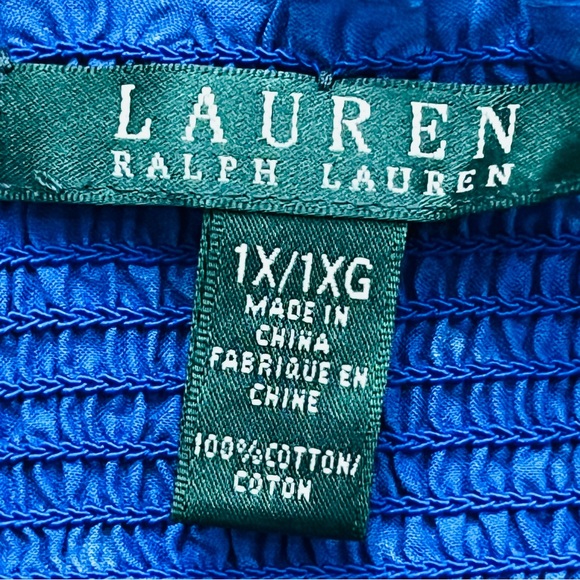 Ralph Lauren RARE Maxi Dress Tropical Rushed Adjustable/Waist Tired/Layers Sz 1X - Picture 15 of 15